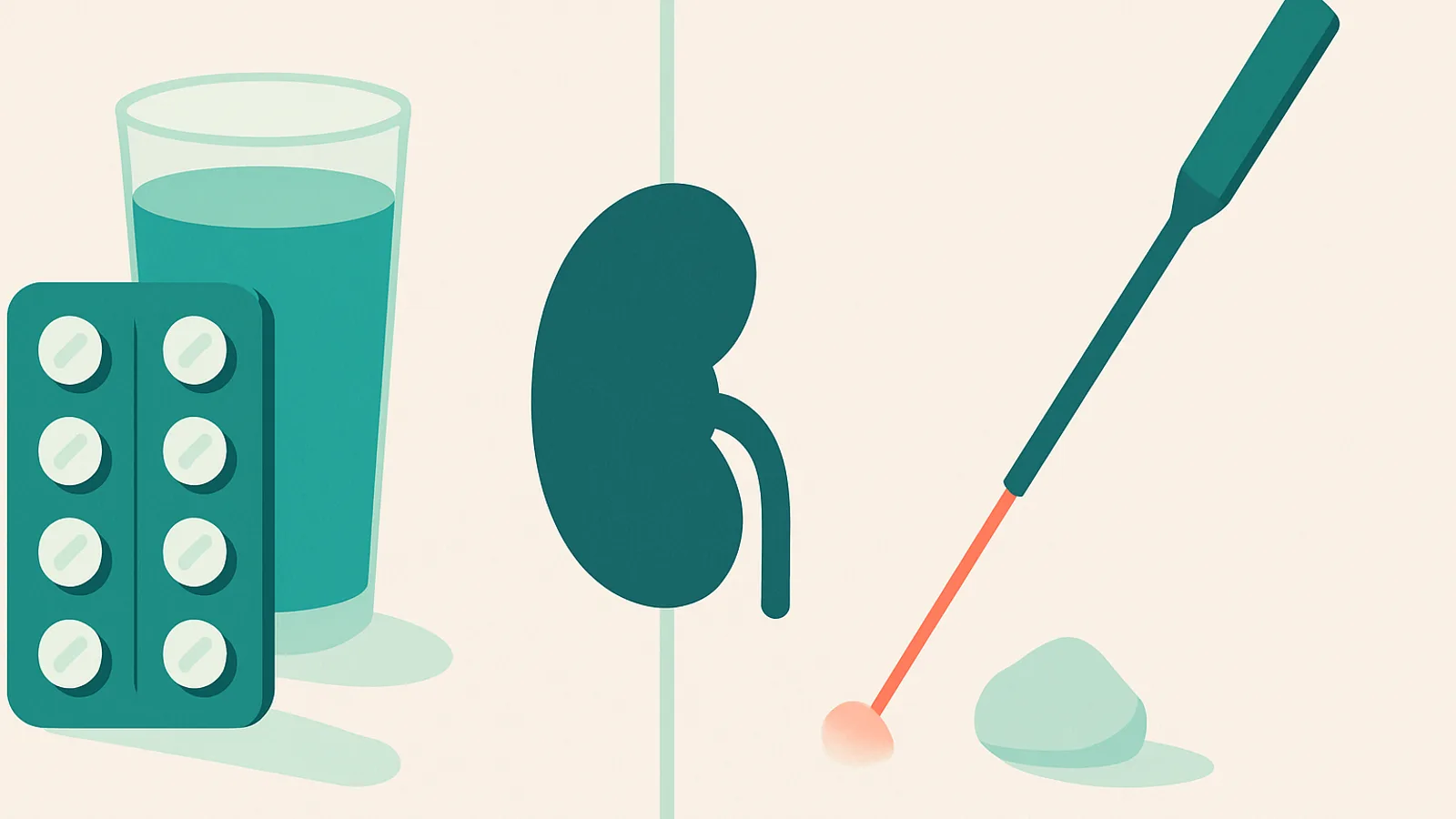 Kidney Stones Treatment Medicine, Laser Surgery and Recovery